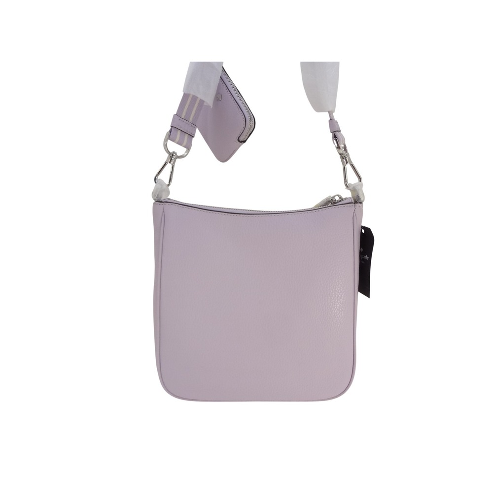 Kate Spade Rosie Swing Pack Crossbody Violet Mist NEW Pebbled Leather - Picture 2 of 8